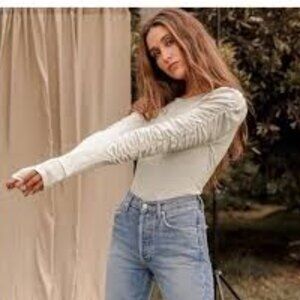 Free People/We The Free Natasha LS Cotton Shirt